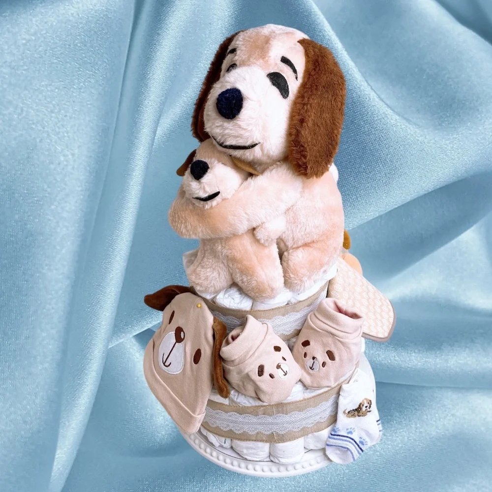 Doggy Boy Diaper Cake